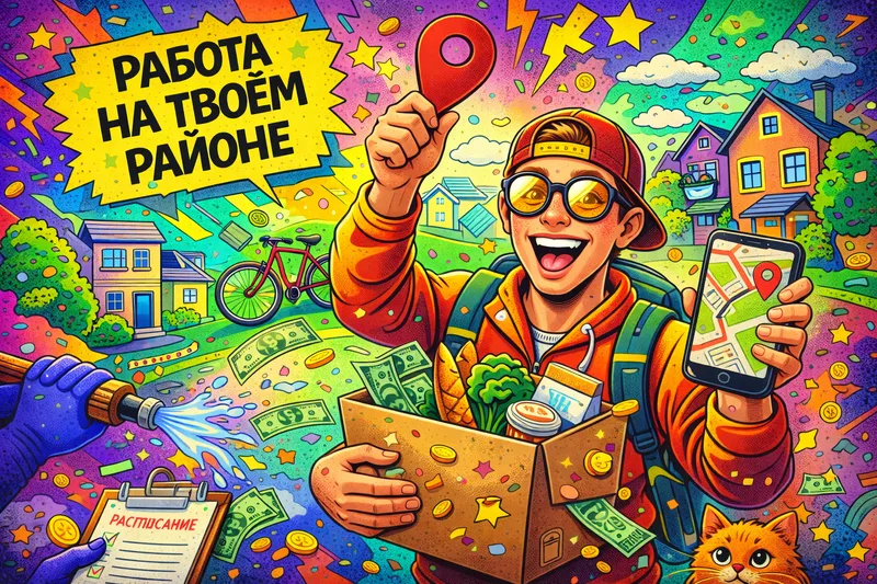 Работа на твоём районе